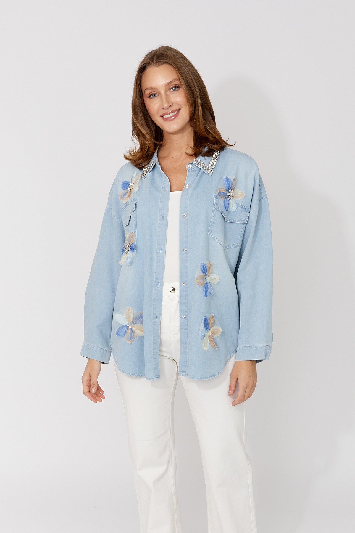 FRANK LYMAN - WOVEN BLOUSE