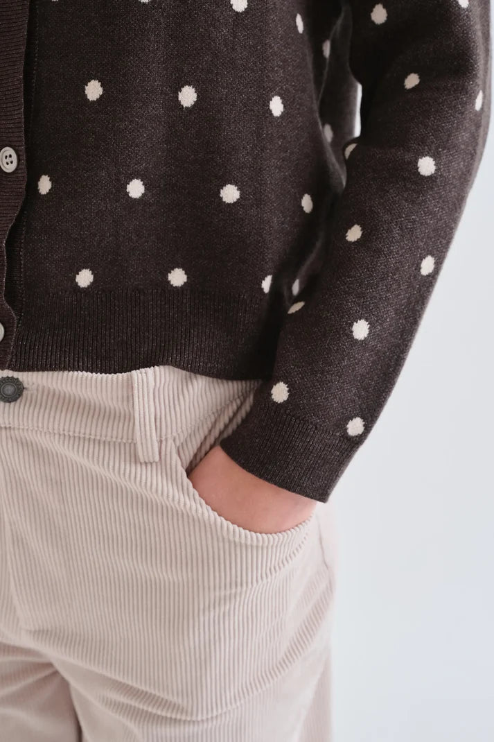 COMPANIA FANTASTICA - SMALL DOTS CARDIGAN