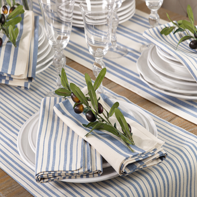 SARO- STRIPED TABLE RUNNER