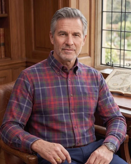 VIYELLA -MEN'S 657424 SHIRT