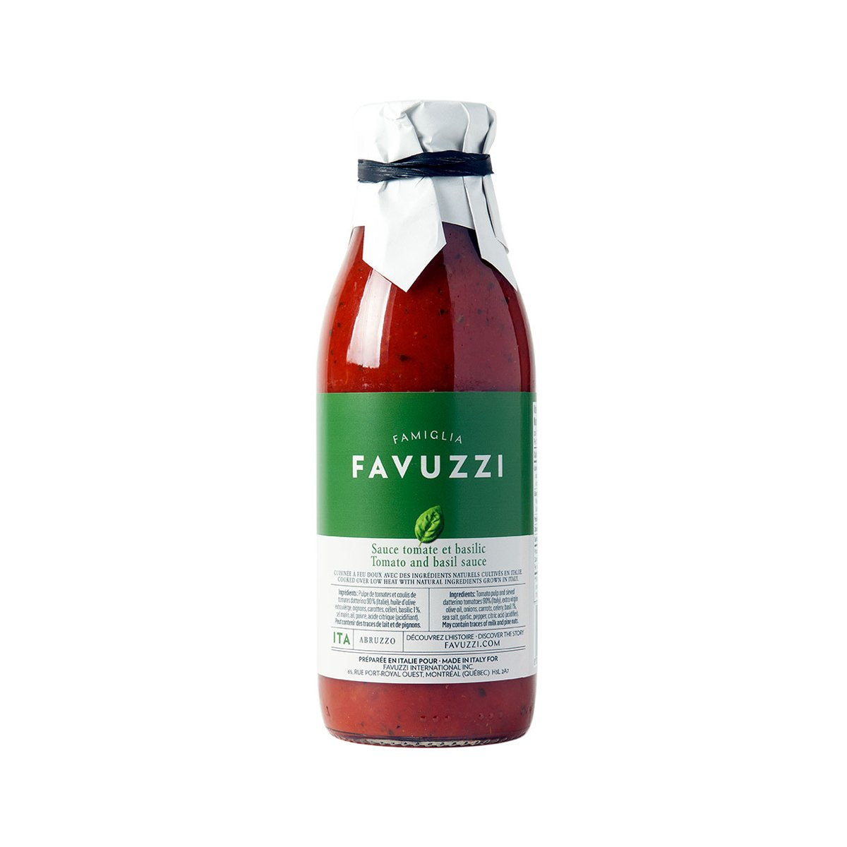 FAVUZZI - BASIL TOMATO SAUCE