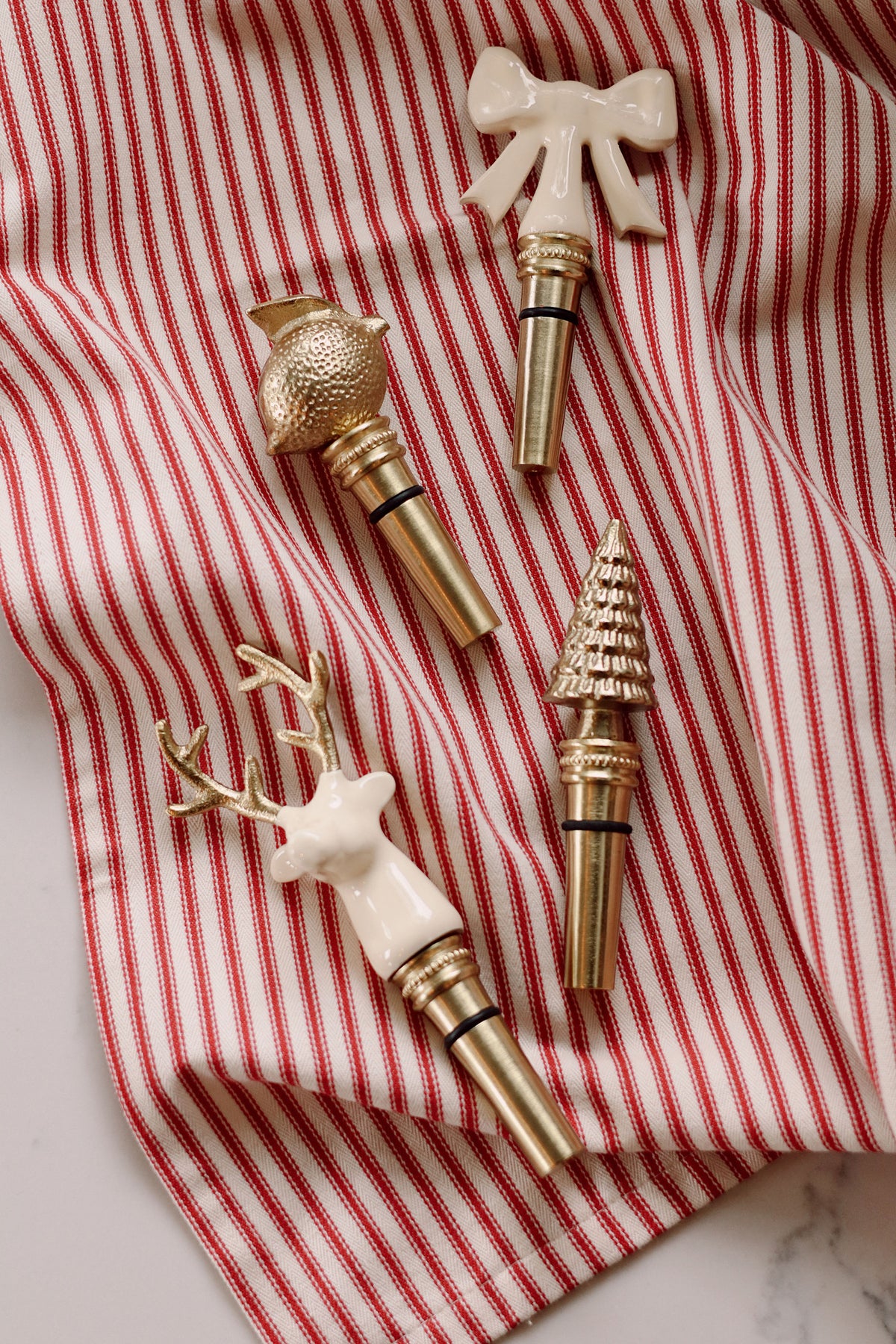 INDABA - GILDED STAG BOTTLE STOPPER