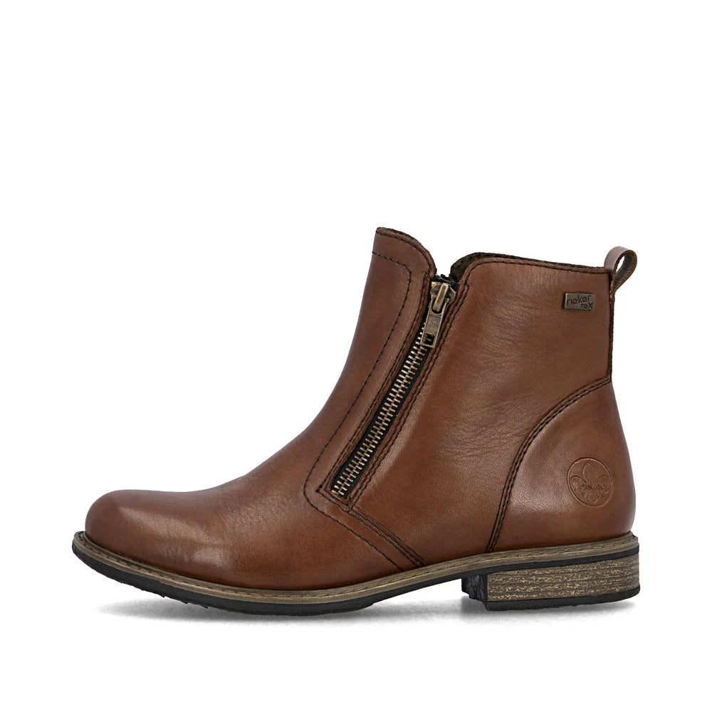 RIEKER- WOMEN'S ZIP BOOT 74850-25