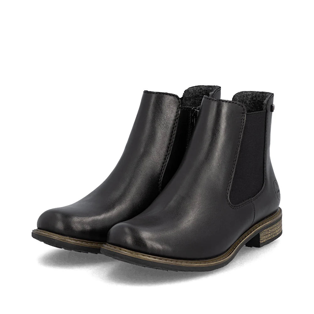 RIEKER- WOMEN'S ZIP BOOT 74870-00