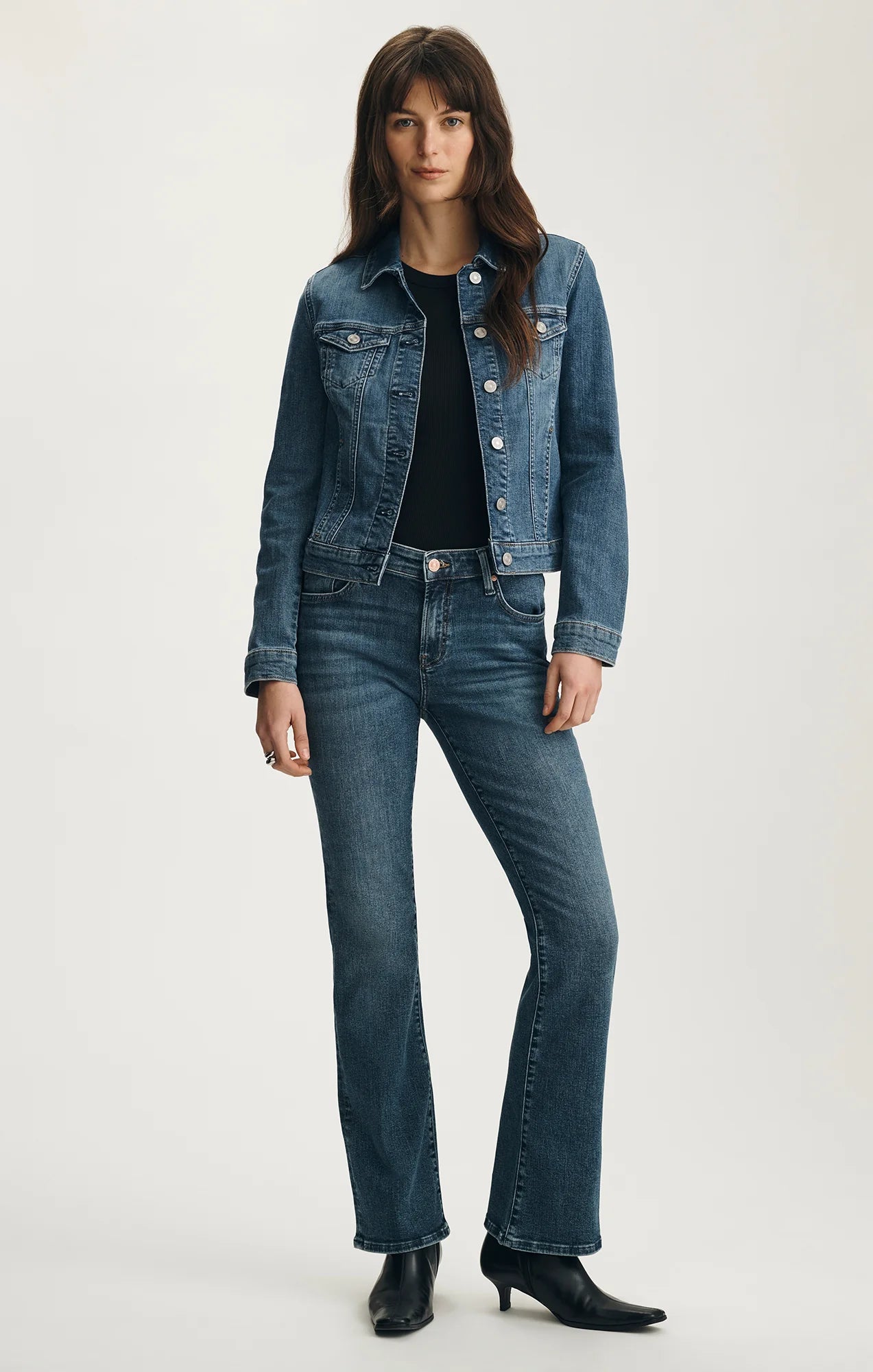 MAVI - SAMANTHA Dark Brushed FLEX BLUE