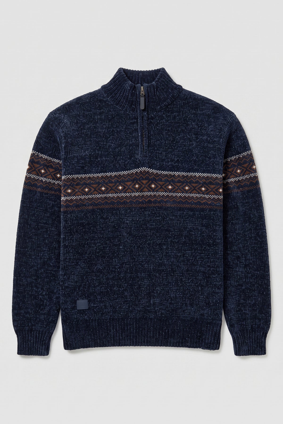 POINT ZERO - MEN'S 7768671 MOCK ZIP