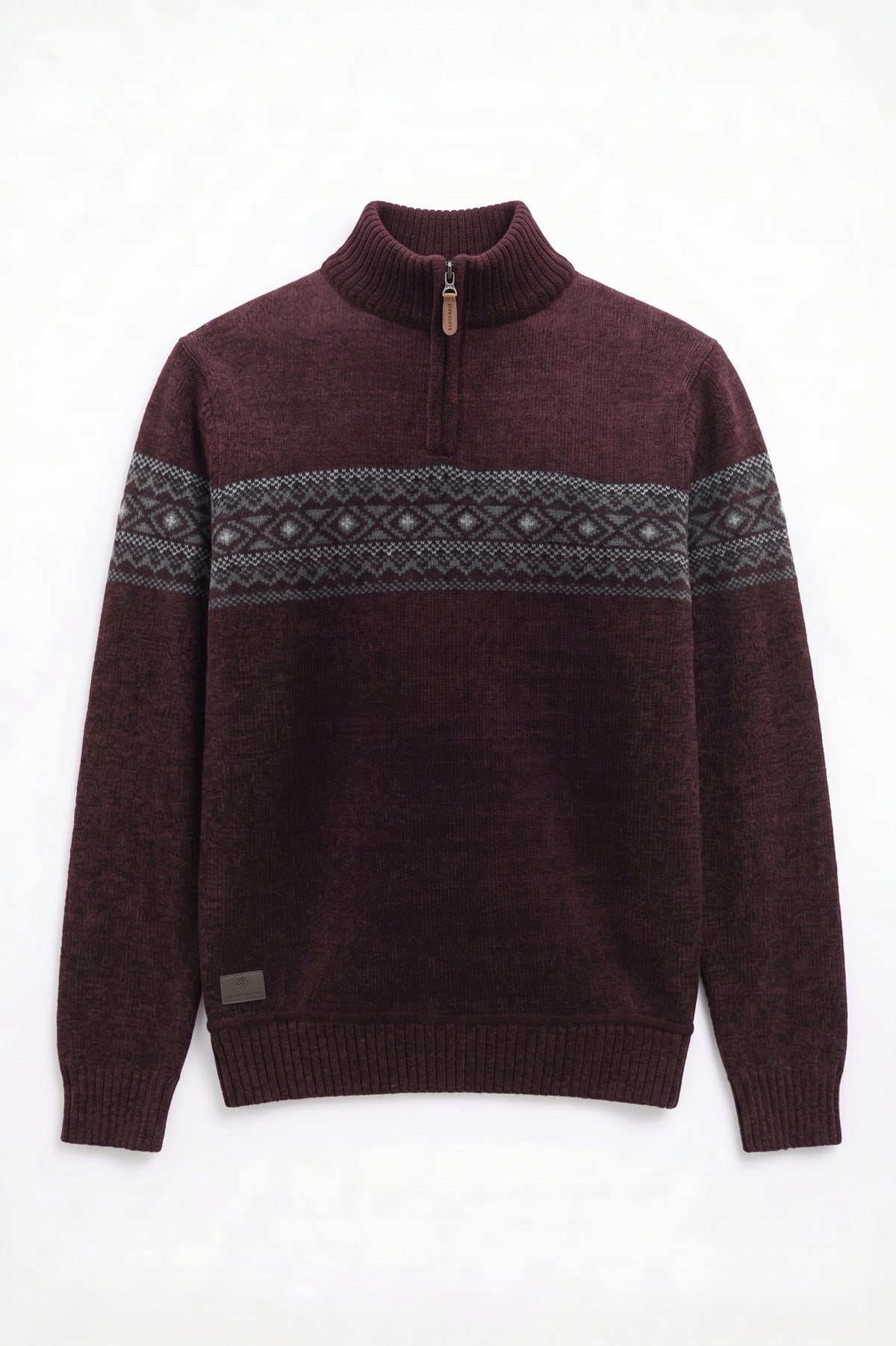 POINT ZERO - MEN'S 7768671 MOCK ZIP