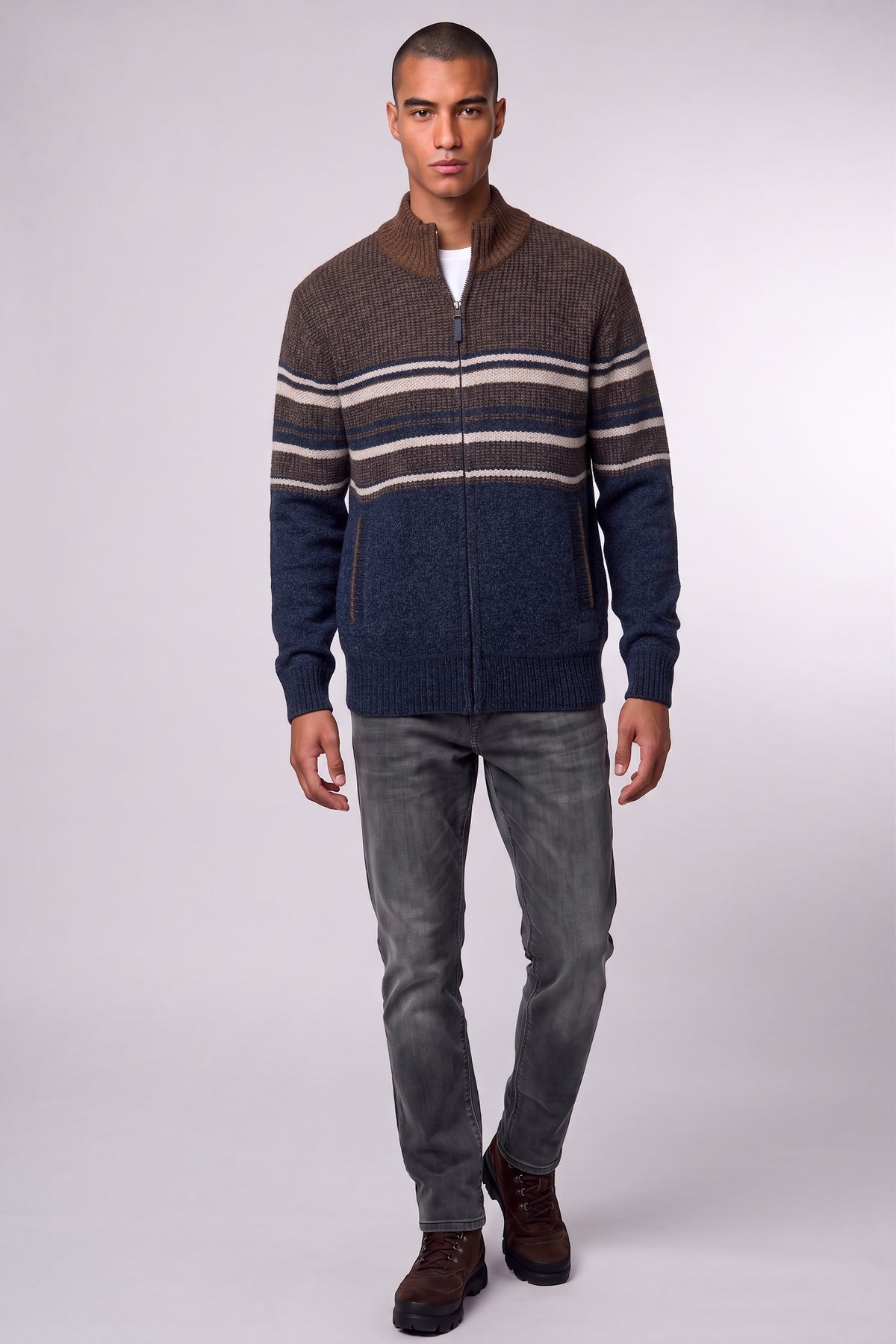 POINT ZERO - MEN'S 7768685 FULL ZIP
