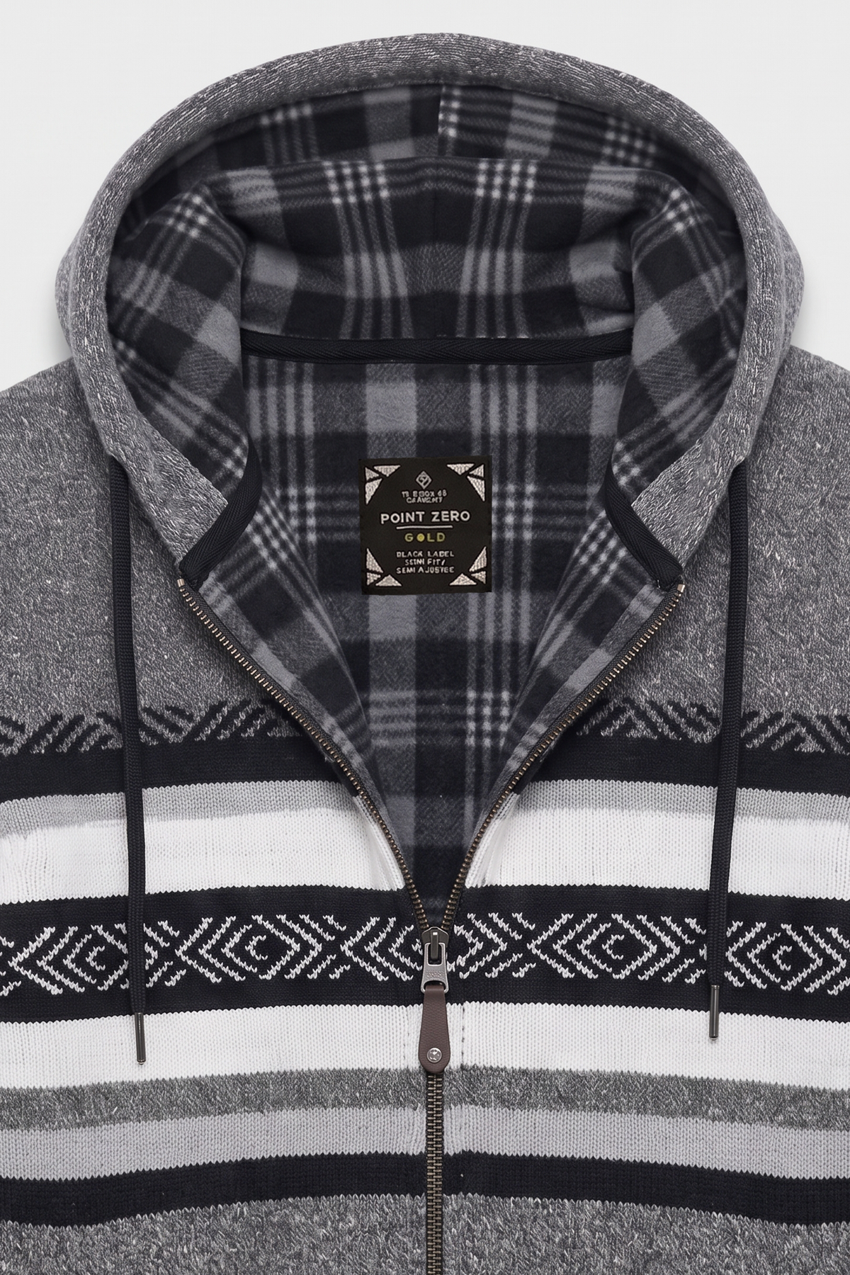 POINT ZERO - BONDED FULL ZIP HOODY