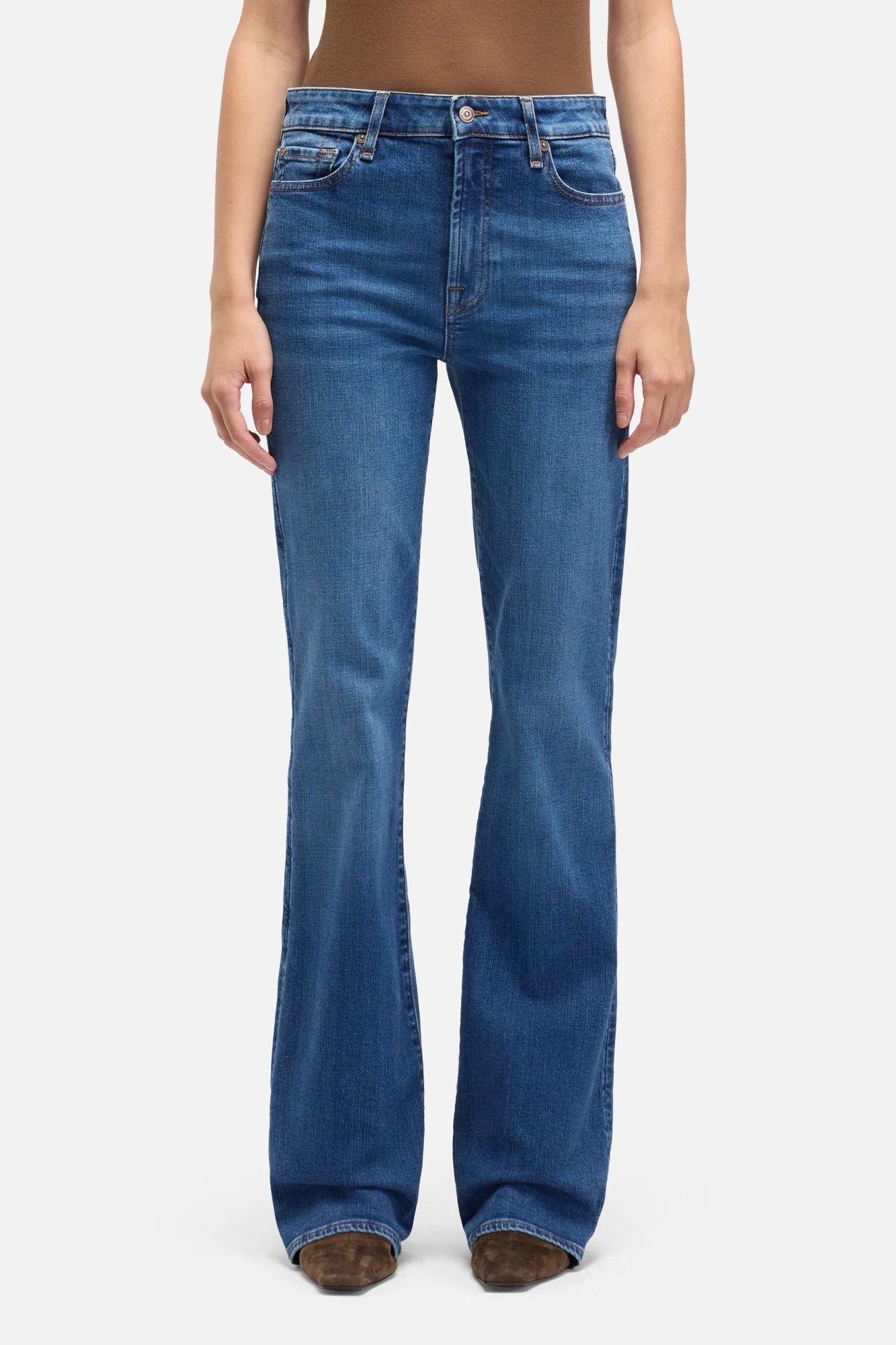 7 FOR ALL MANKIND - LEGGY BOOTCUT DENIM