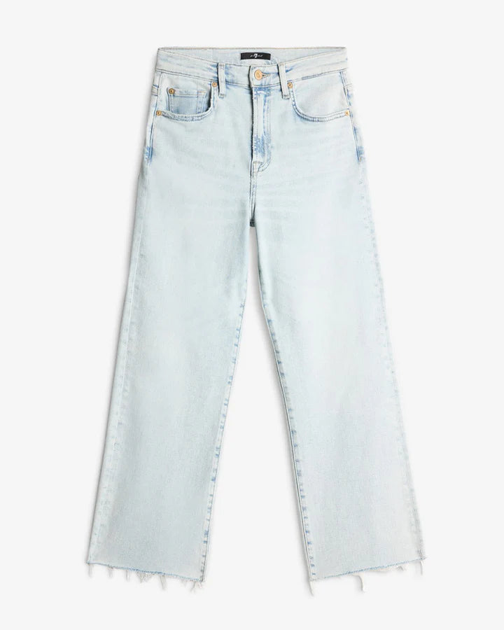 7 FOR ALL MANKIND- WOMEN'S CROPPED ALEXA JEANS
