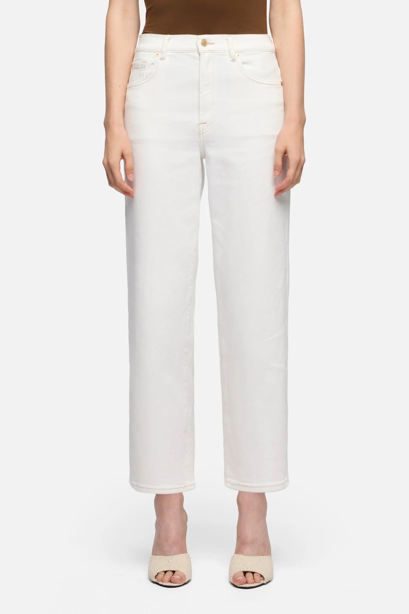 7 FOR ALL MANKIND - STOVEPIPE STRAIGHT ANKLE PANT
