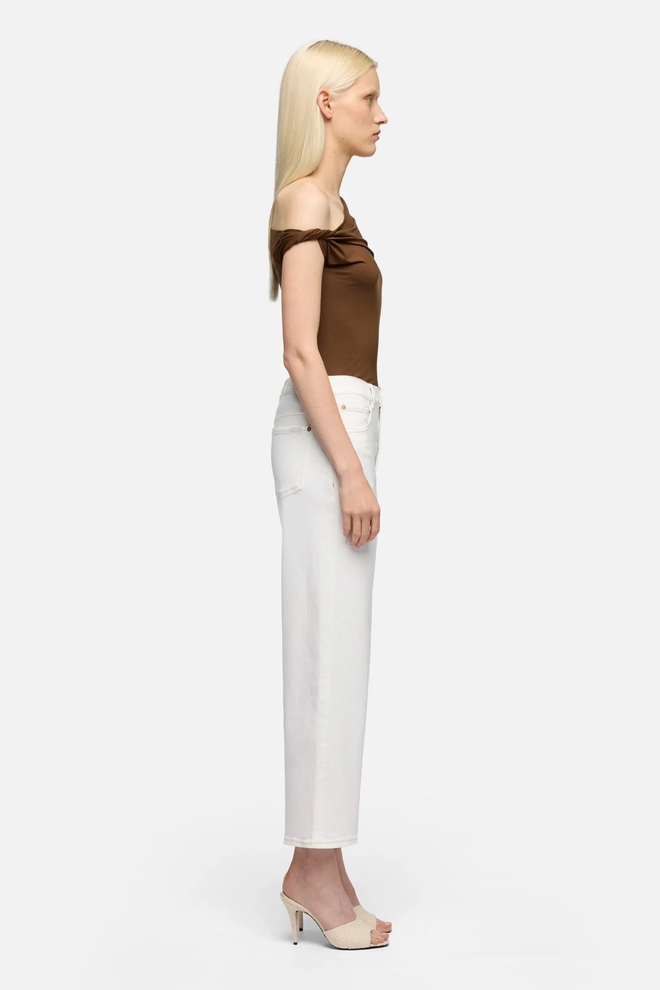 7 FOR ALL MANKIND - STOVEPIPE STRAIGHT ANKLE PANT
