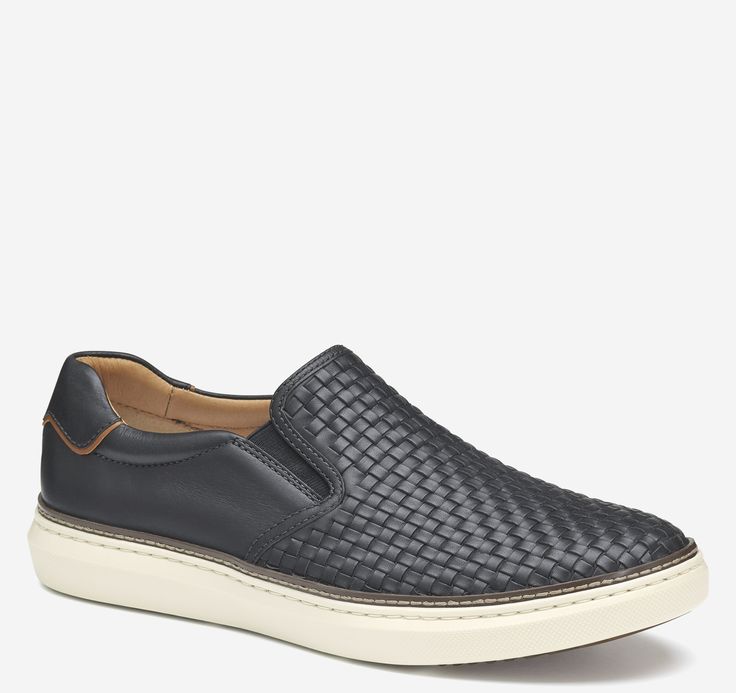 JOHNSTON & MURPHY- Men's McGuffey 2 Woven Slip-On Shoe – Bigley
