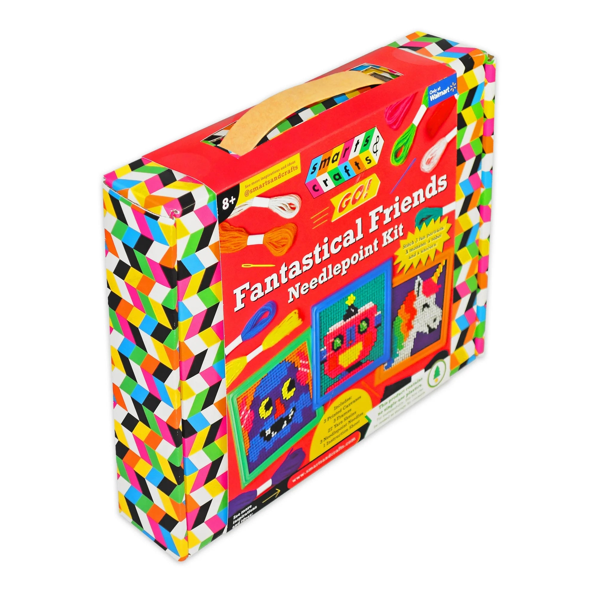 SMARTS & CRAFTS - FANTASTIC FREINDS NEEDLEPOINT KIT