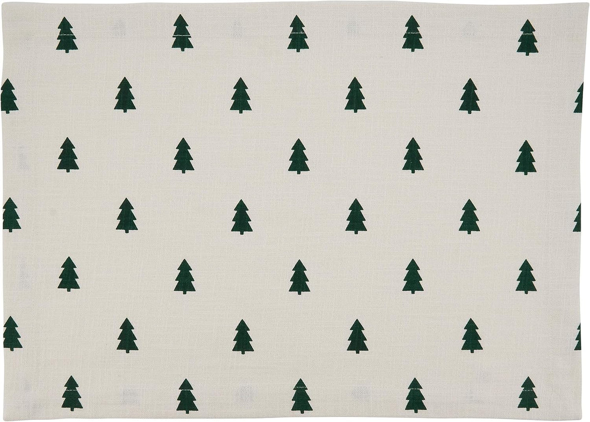 SARO - PLACEMAT CHRISTMAS TREE IVORY