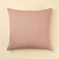 INDABA - 24X24 RED TICKING PILLOW