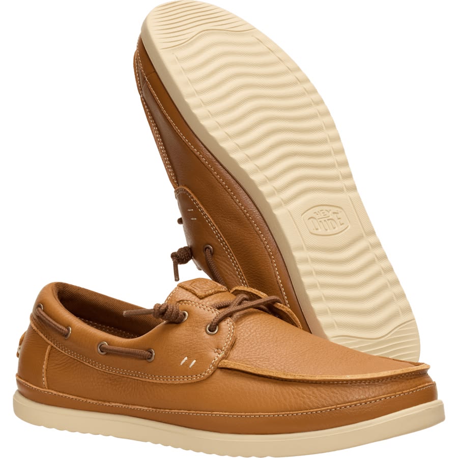 HEY DUDE - MEN'S HARBOR LO CRAFT LEATHER