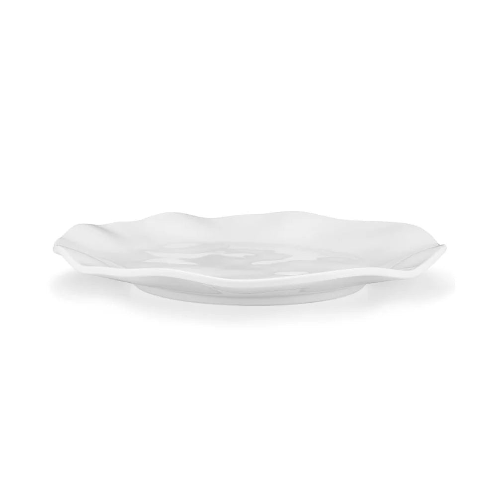 QSQUARED- RUFFLE DINNER PLATE