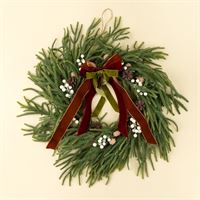 INDABA - SNOWBERRY REAL TOUCH WREATH