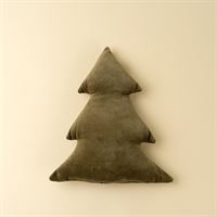 INDABA - VELVET TREE PILLOW, OLIVE
