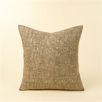 INDABA - 20X20 NISHA EMBROIDERED PILLOW, SAGE