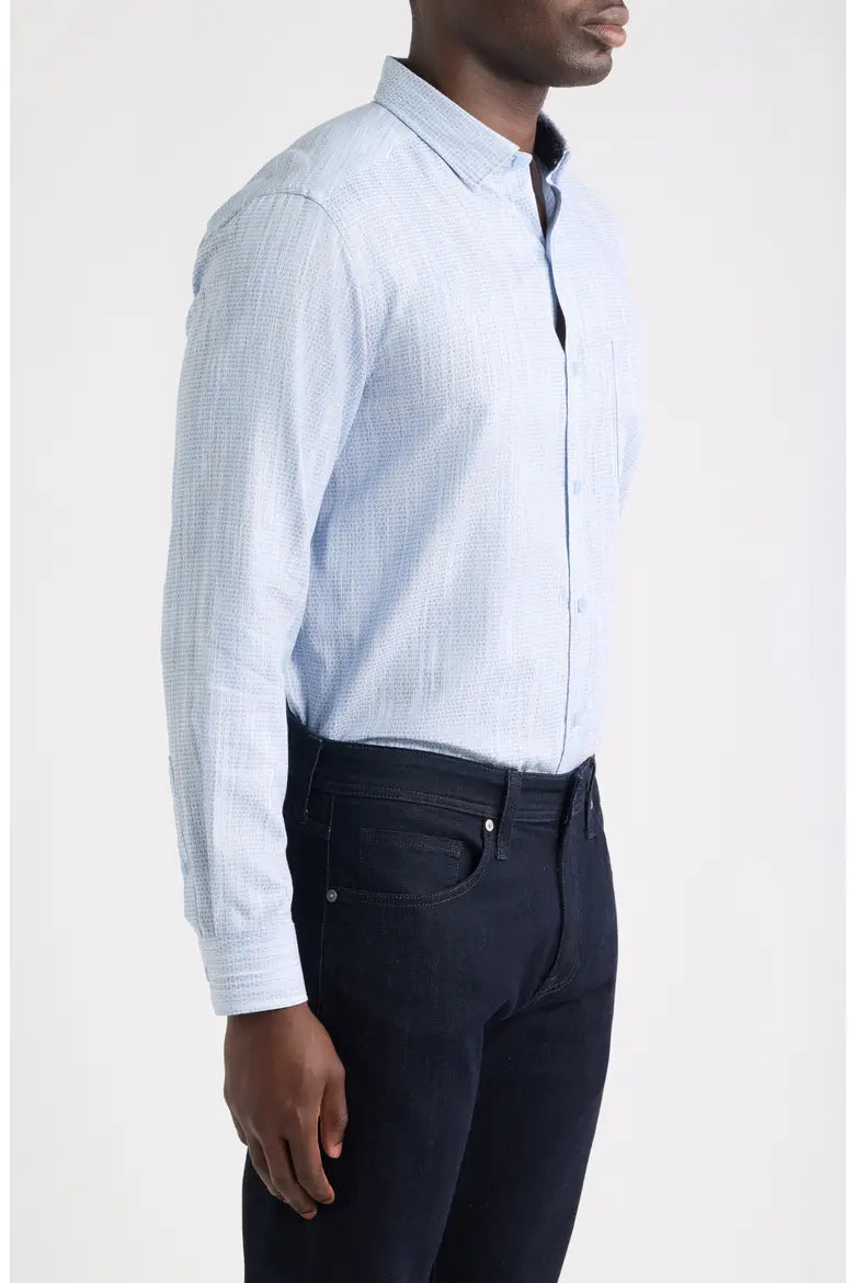 JOHNSTON & MURPHY - COLLIN JACQUARD SHIRT