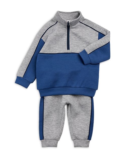 MILES THE LABEL - BOYS 2PC SWEATSUIT SET 26FMW01E01-B
