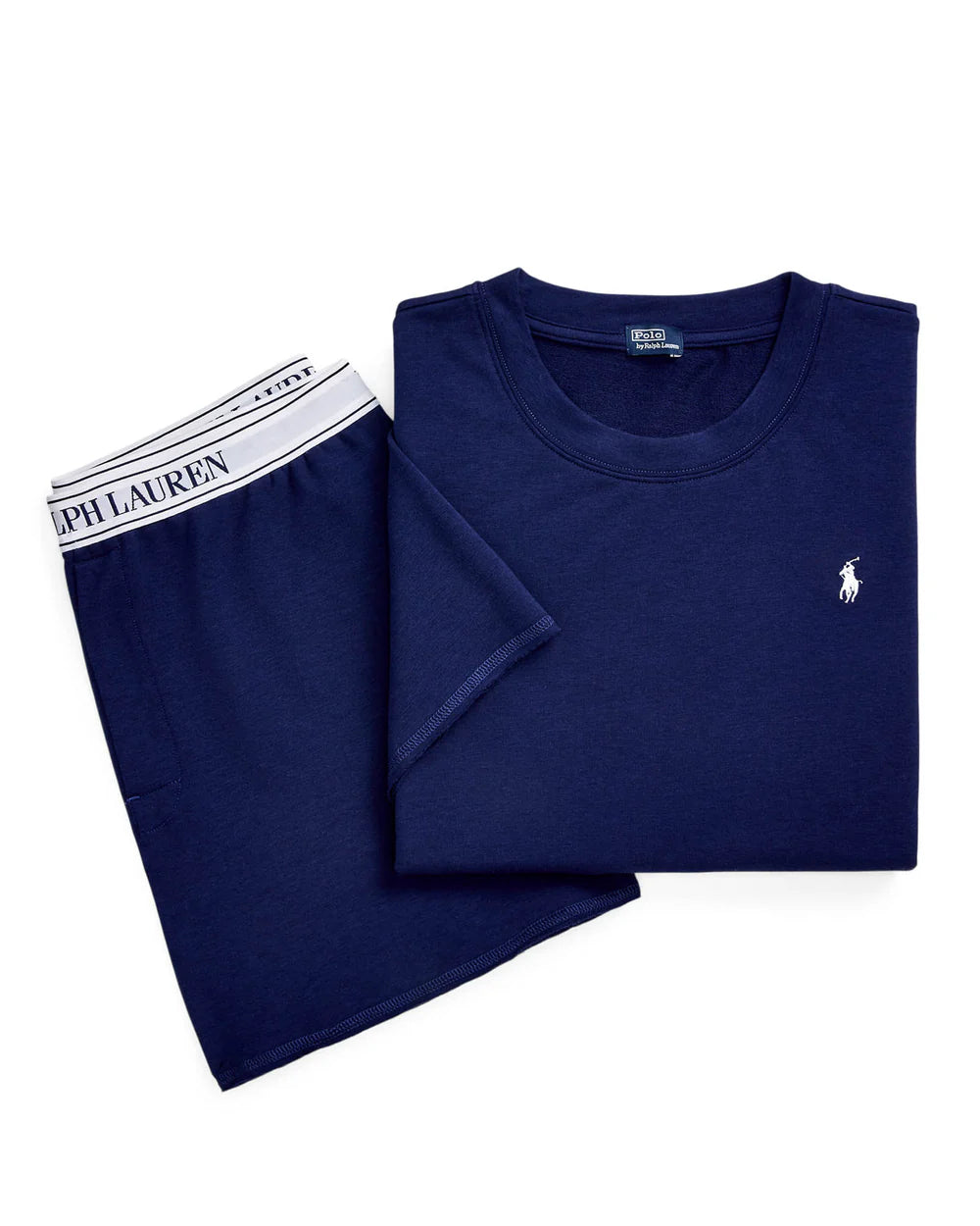POLO RALPH LAUREN- WOMEN'S CLUB TERRY SHORT SLEEVE SHORT SET
