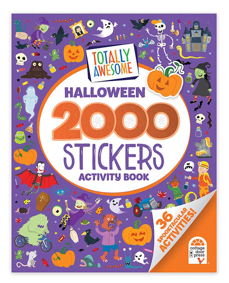 Totally Awesome 2000 Stickers Halloween Activity Book