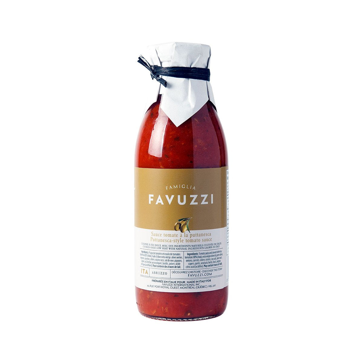 FAVUZZI PUTTANESCA TOMATO SAUCE