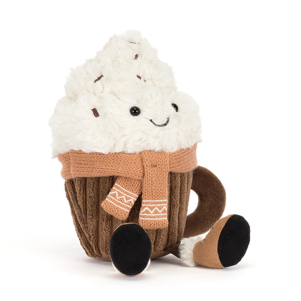 JELLYCAT - AMUSEABLES SCARFFLES HOT CHOCOLATE