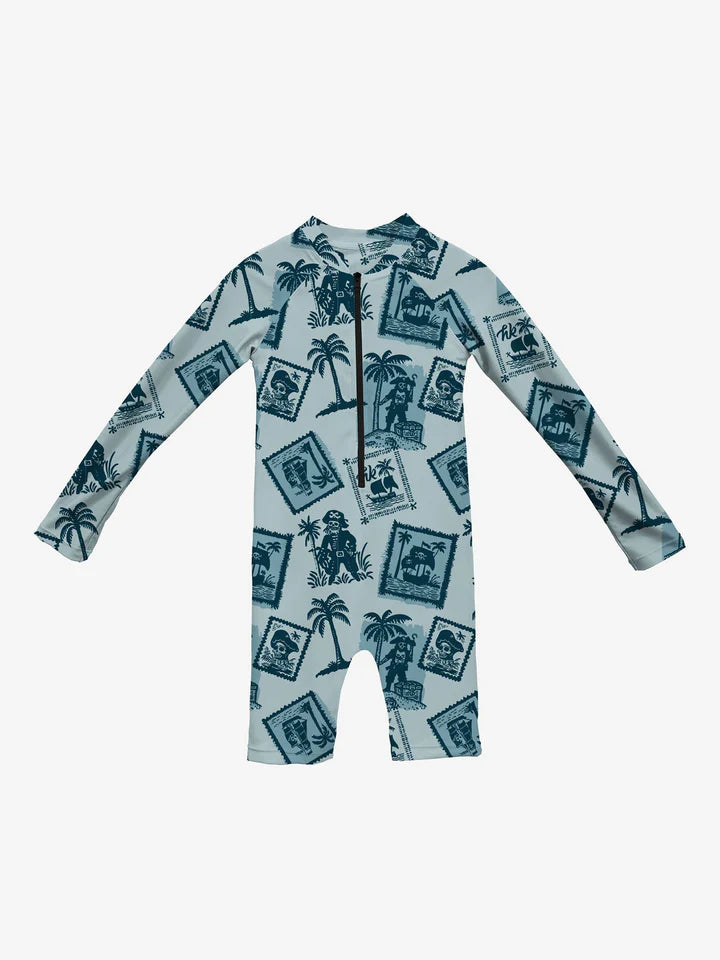 HEADSTER KIDS - AHOY, MATEY! LONGSLEEVE SWIMSUIT