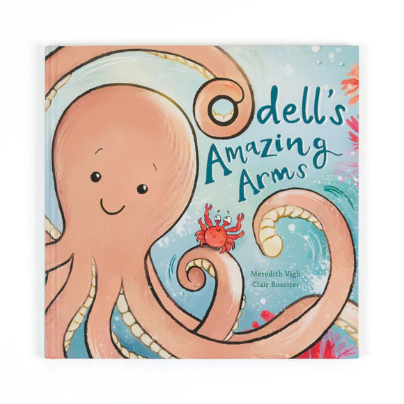 JELLYCAT - ODELL'S AMAZING ARM BOOK