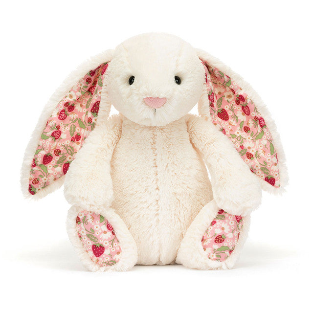 JELLYCAT - BLOSSOM CREAM BUNNY 'BERRY' LITTLE