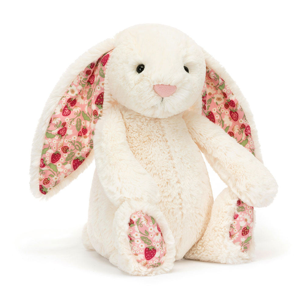 JELLYCAT - BLOSSOM CREAM BUNNY 'BERRY' LITTLE