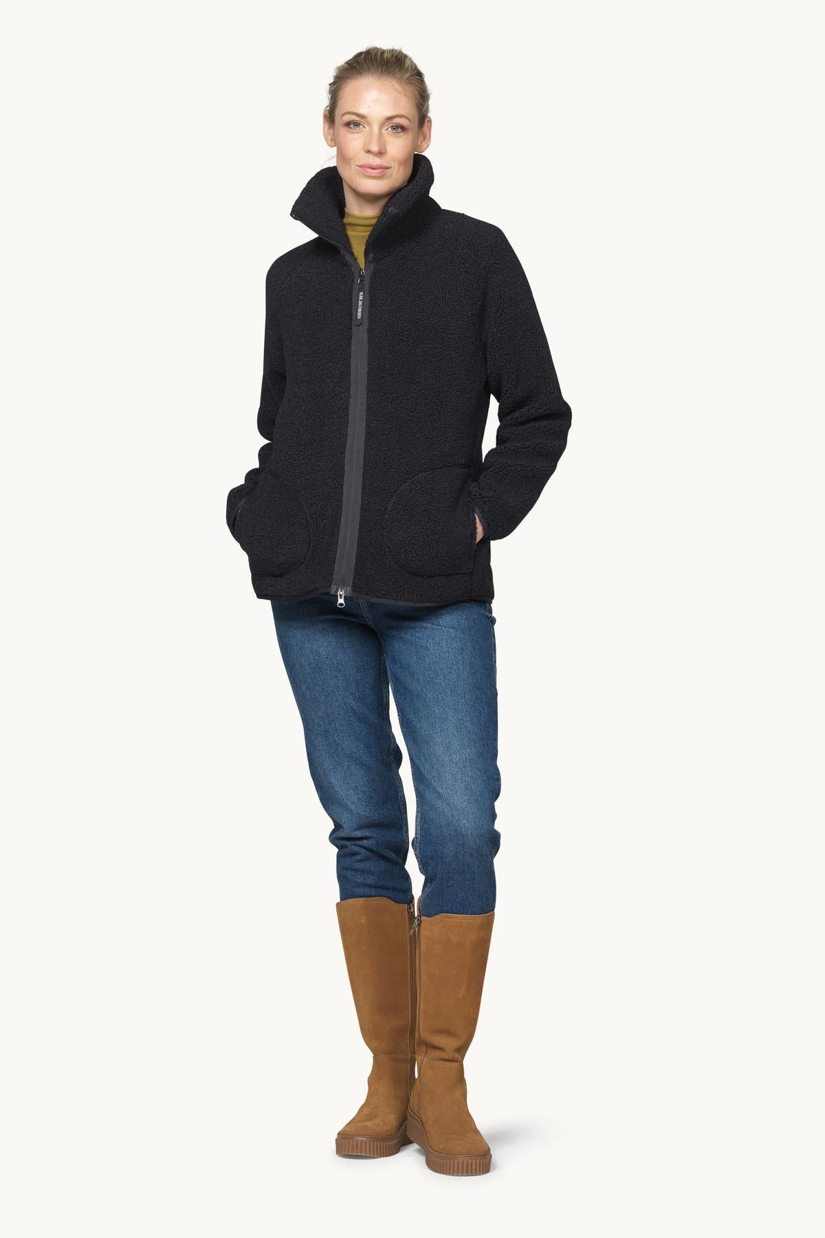 ILSE JACOBSEN - WOMEN'S SHORT FLEECE COAT