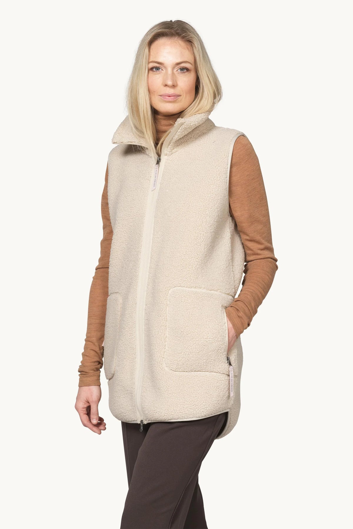 ILSE JACOBSEN - WOMEN'S LONG FLEECE VEST