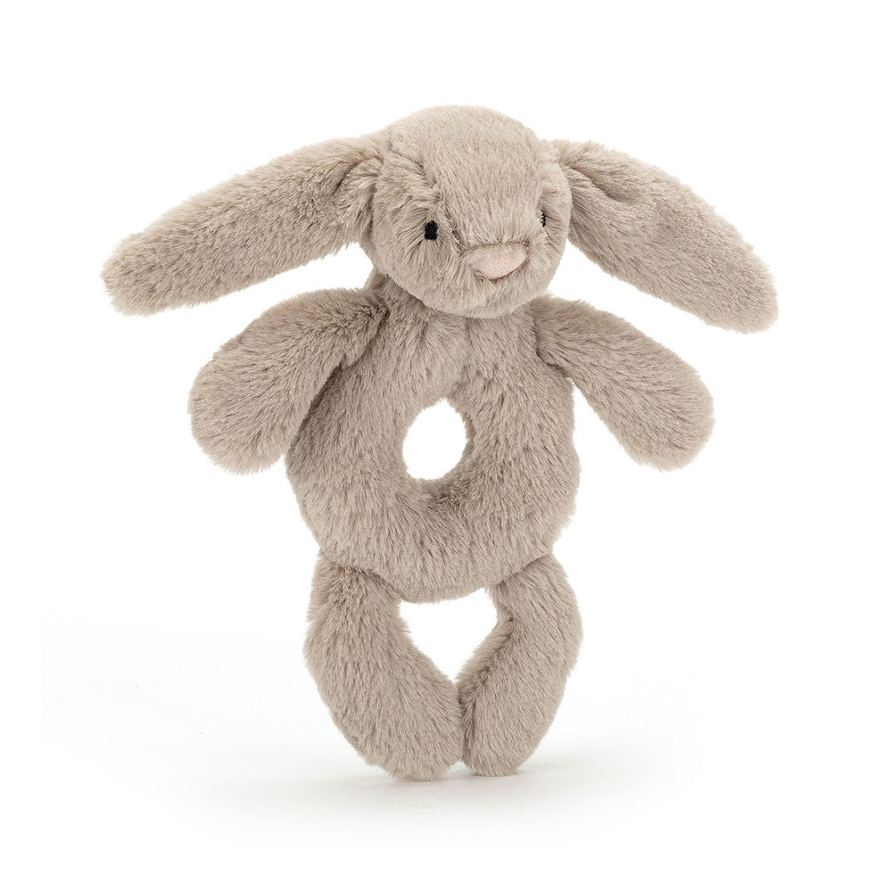 JELLYCAT - BASHFUL BUNNY BEIGE RATTLE