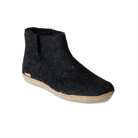 GLERUPS - WOMEN'S FELTED WOOL BOOT W/LEATHER SOLE