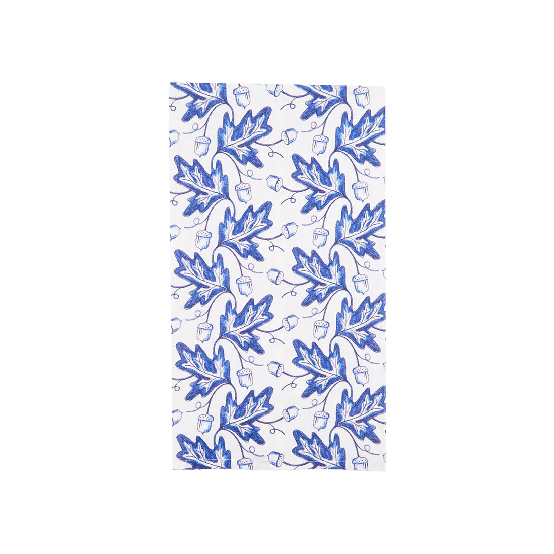 C&F TOWEL BLUE LEAVES &ACORN
