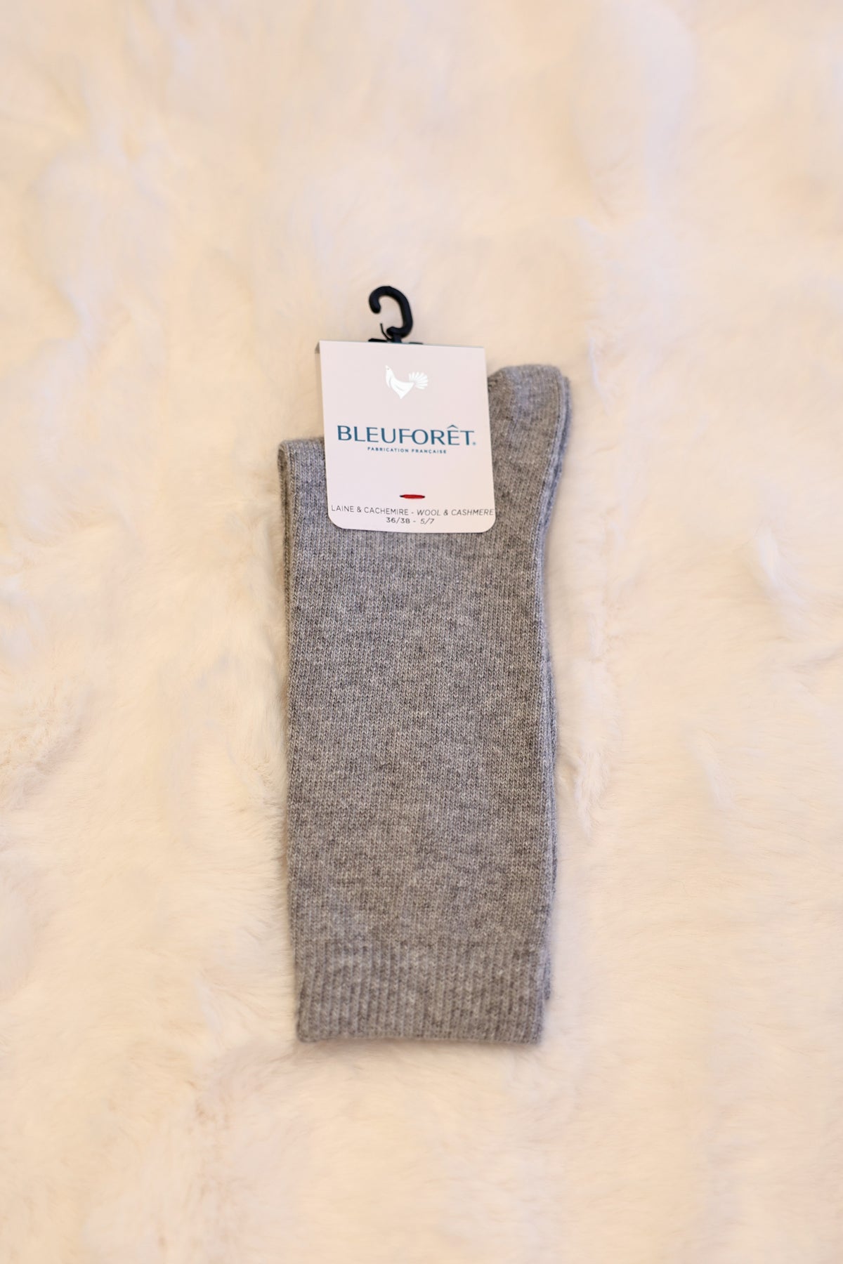 BLEU FORET - WOMEN'S WOOL & CASHMERE SOCKS 6095