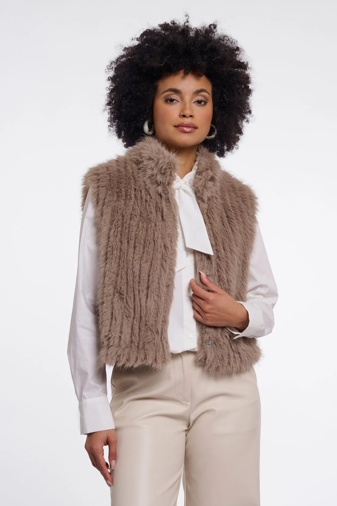 RINO & PELLE - WAISTCOAT WITH CLOSURE