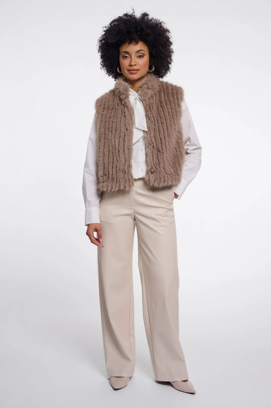 RINO & PELLE - WAISTCOAT WITH CLOSURE