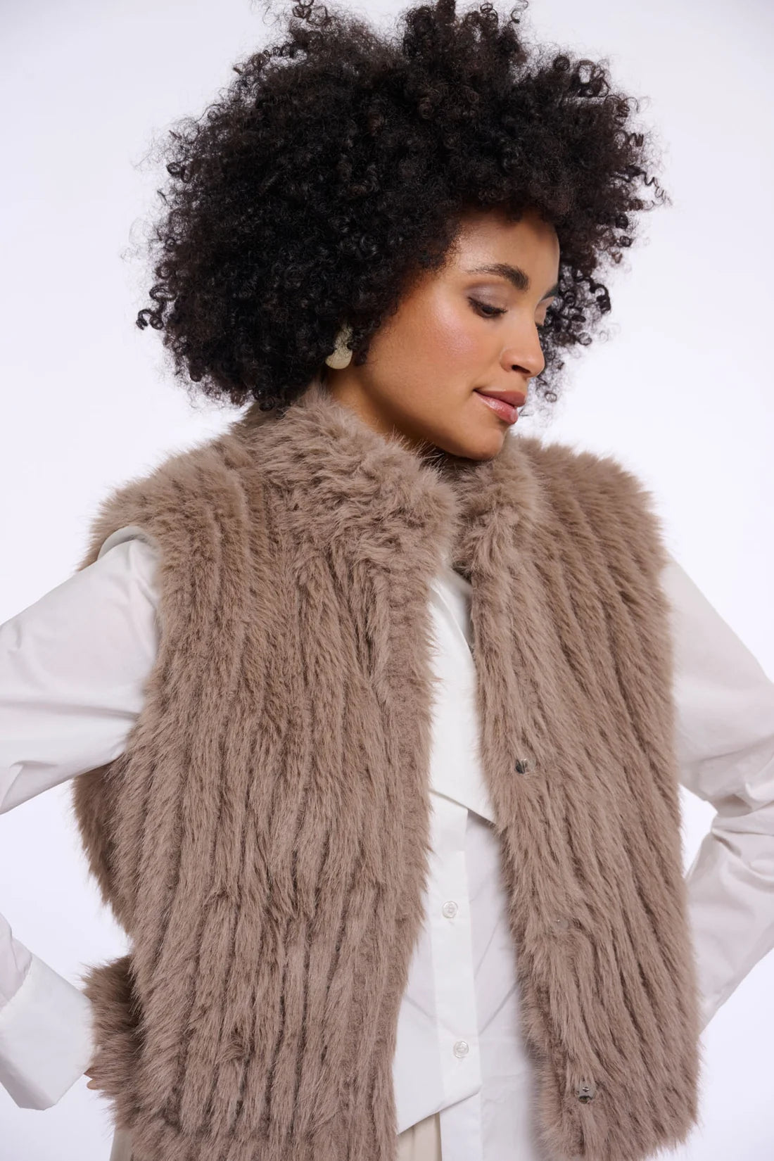RINO & PELLE - WAISTCOAT WITH CLOSURE