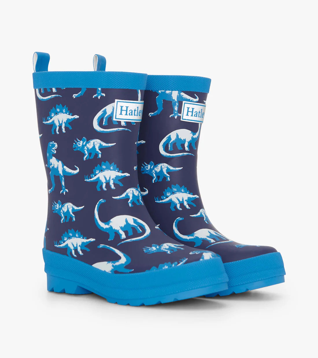 HATLEY - KID'S PAINTED DINO RAIN BOOTS
