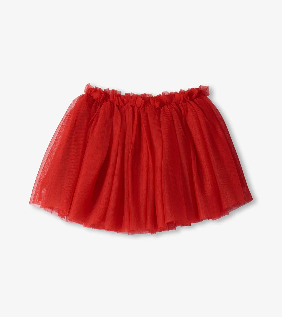 HATLEY - GIRLS CHEX RED PUFFY TUTU