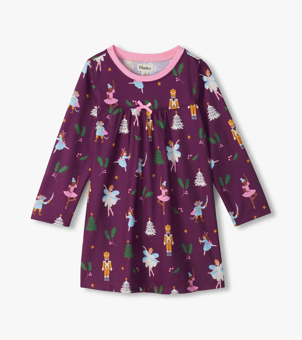 HATLEY - GIRLS NUTCRACKER NIGHTDRESS