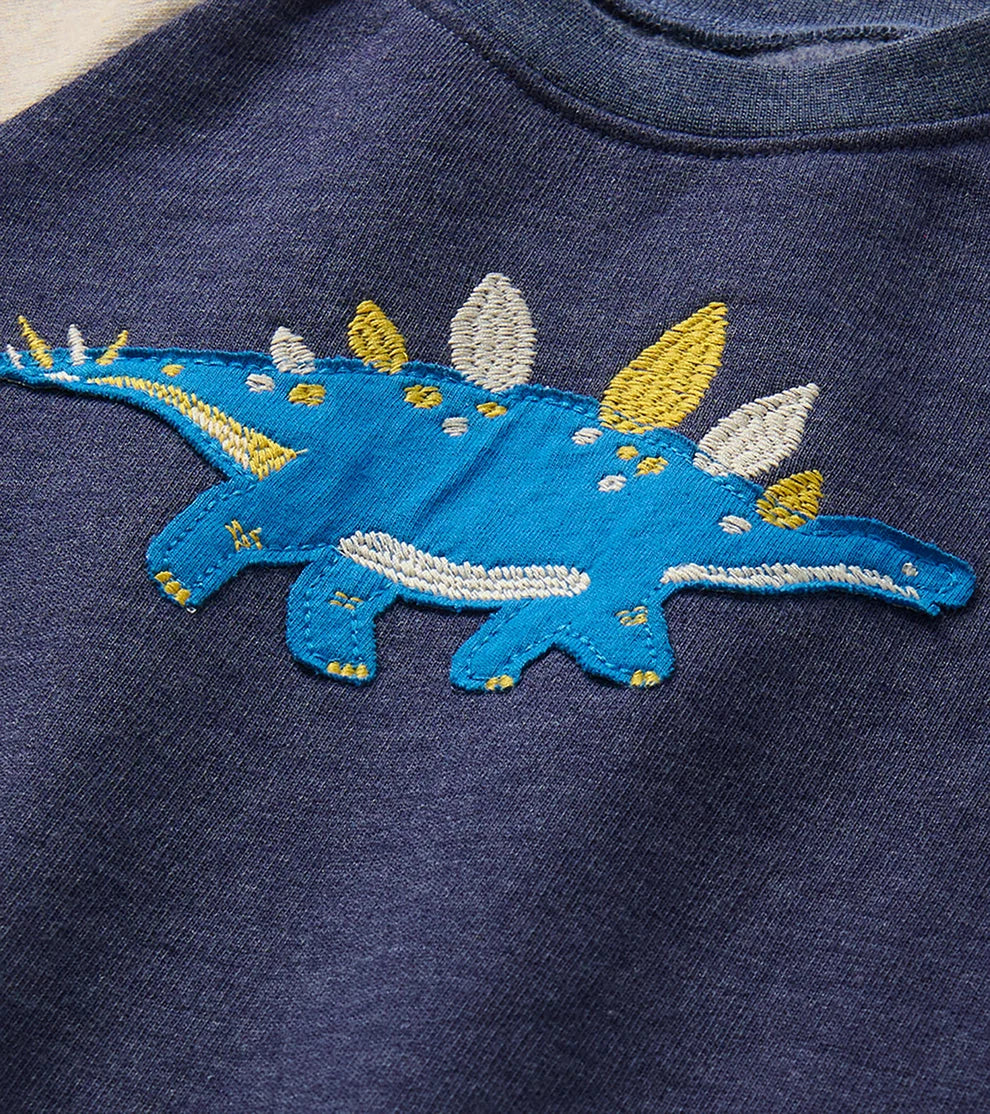 HATLEY - TODDLER STEGOSAURUS PULLOVER SWEATSHIRT