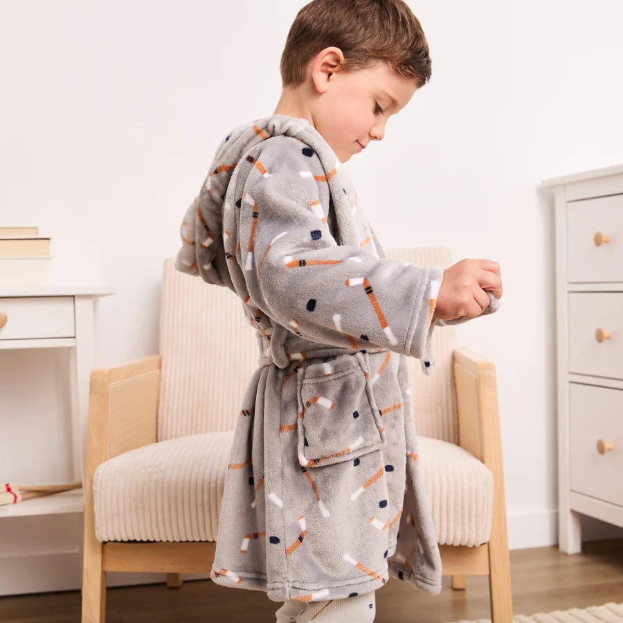 PETIT LEM - ROBE KNIT-GREY MD.